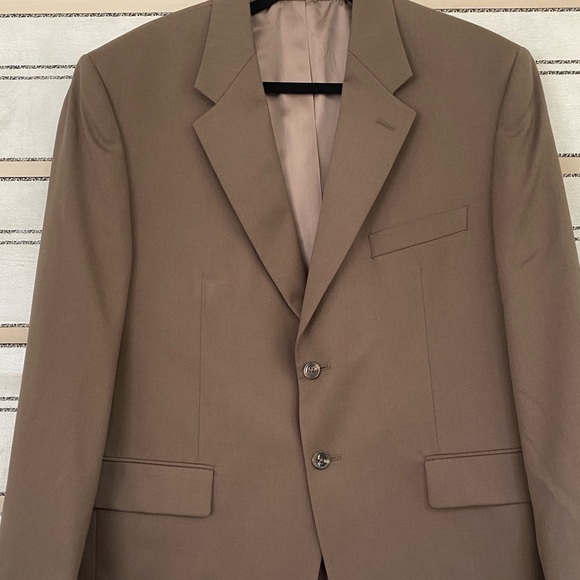 Chaps Wool Two Button Blazer - Picture 2 of 5